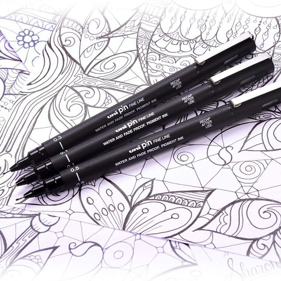 изображение Ручка-линер unipin чёрный 0,3 мм