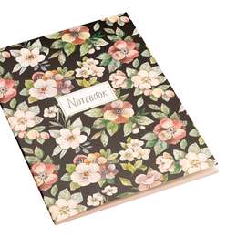 фотография Тетрадь нелинованная night flowers а5, 30 л, 100 г/м2