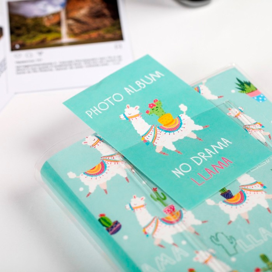 изображение Фотоальбом "no drama lama", 20,5 х10,7 см