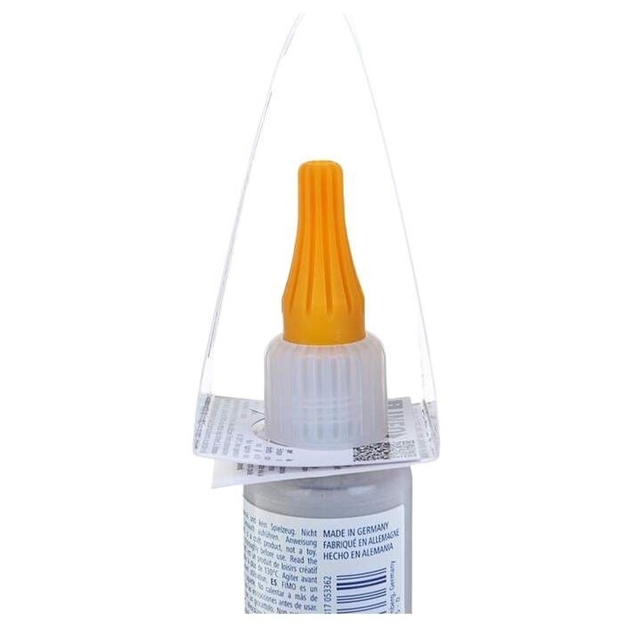 фотография Fimo liquid декоративный гель для запекания, серебряный, 50 мл