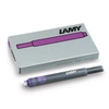 изображение Lamy картриджи д/пер ручки t10, фиолетовый, 5 шт._подарок