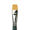 фотография Кисть синтетика плоская № 16, длинная ручка, серия 1870 nova, фирма da vinci