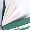 картинка Скетчбук малевичъ для акварели, 100% хлопок, зеленый, спираль, 300 г/м, 15х20 см, 20л
