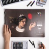 изображение Скетчбук малевичъ для пастели с калькой grafart, 270 г/м2, а3, 20 л ассорти