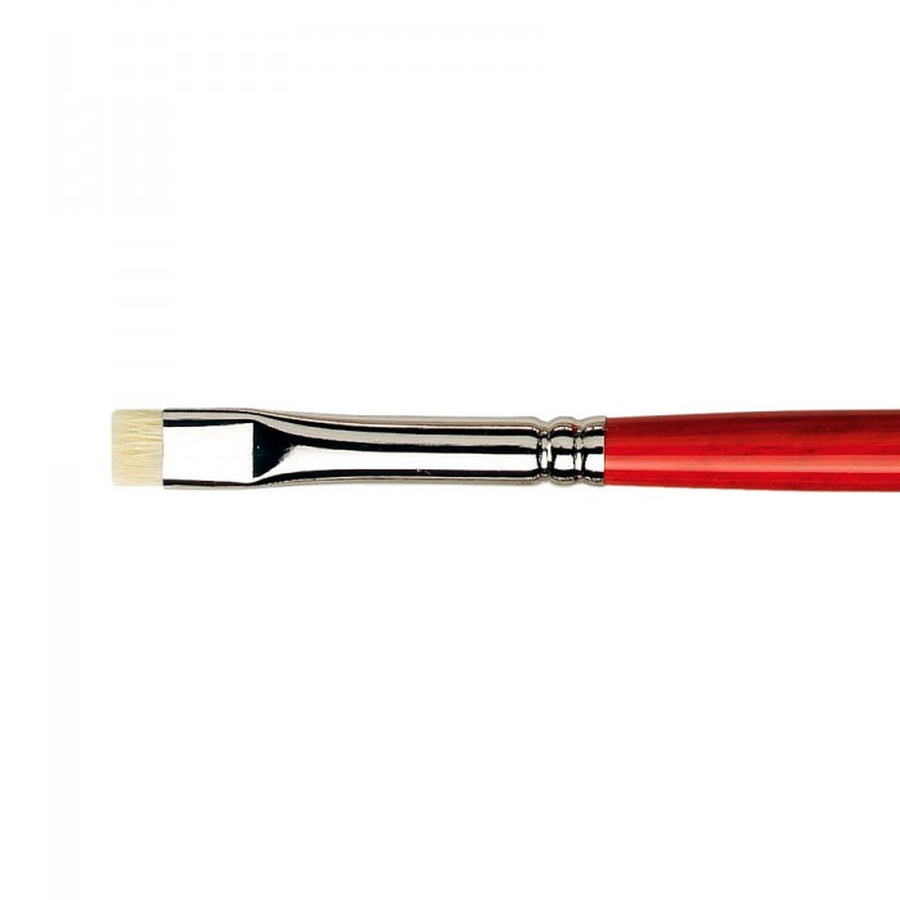 изображение Кисть щетина плоская короткая da vinci maestro 2 7223 длинная ручка, № 8