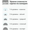 фото Картина по номерам на холсте "енот", 40*50 см