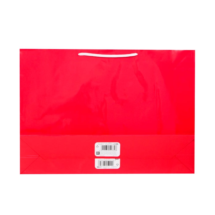 фотография Пакет ламинированный, красный, 38×53,5×13 см