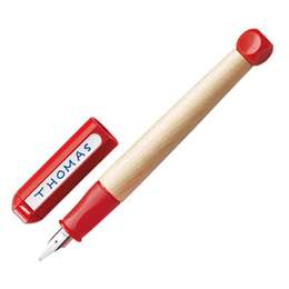 фотография Ручка перьевая lamy abc для детей, красная, перо для левшей lh