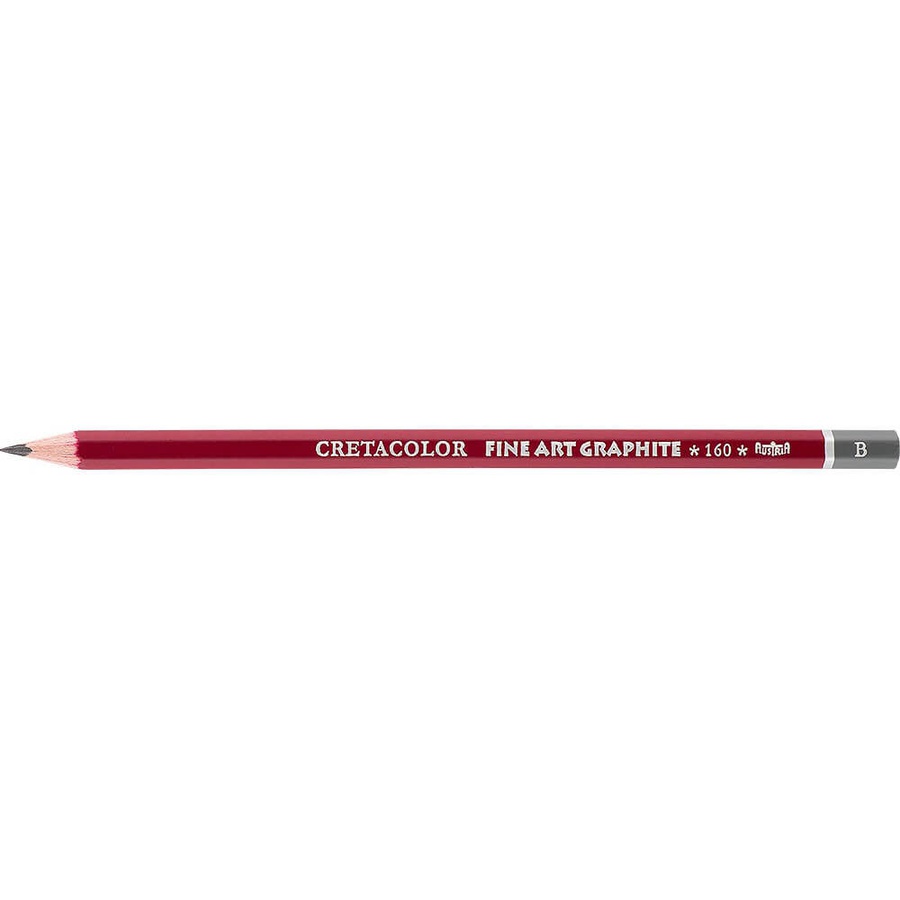 изображение Профессиональный чернографитовый карандаш cleos, шестигранный корпус диаметром 6,9 мм, диаметр стержня 2,2-2,8 мм, твердость b