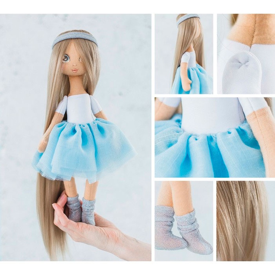 картинка Интерьерная кукла «минди», набор для шитья