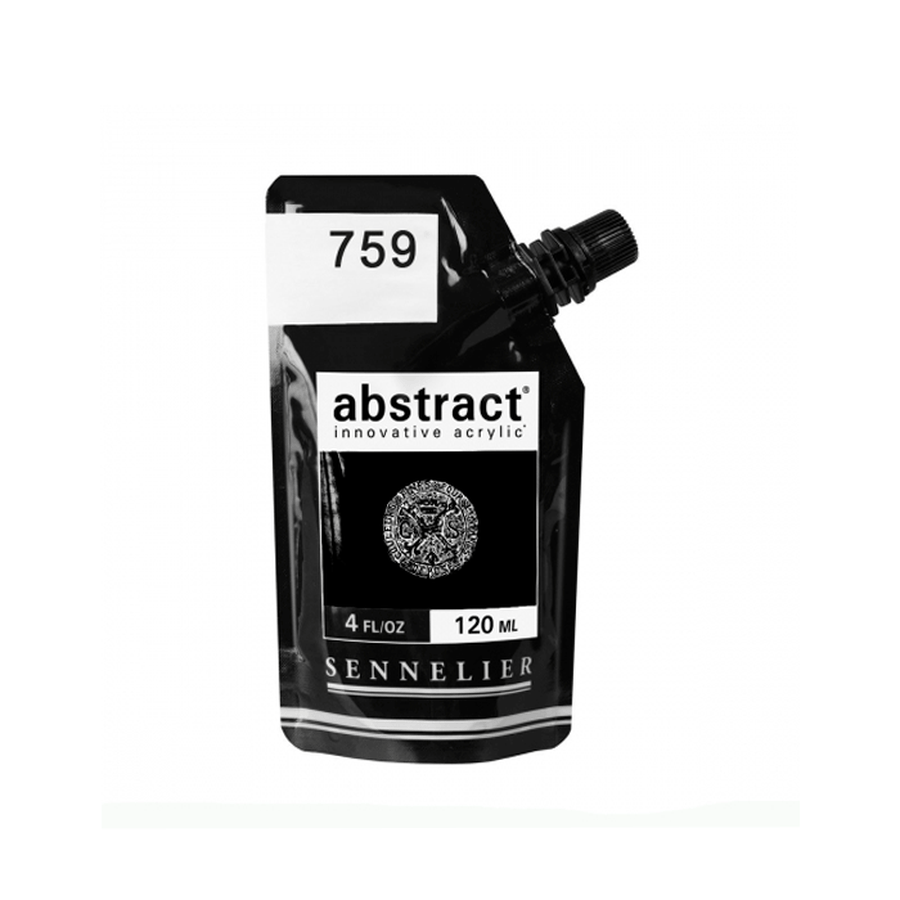 фотография Акриловая краска sennelier"abstract",120мл,марс черный_подарок
