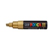фото Маркер posca pc-8k, золотой, до 8.0 мм, скошенный наконечник
