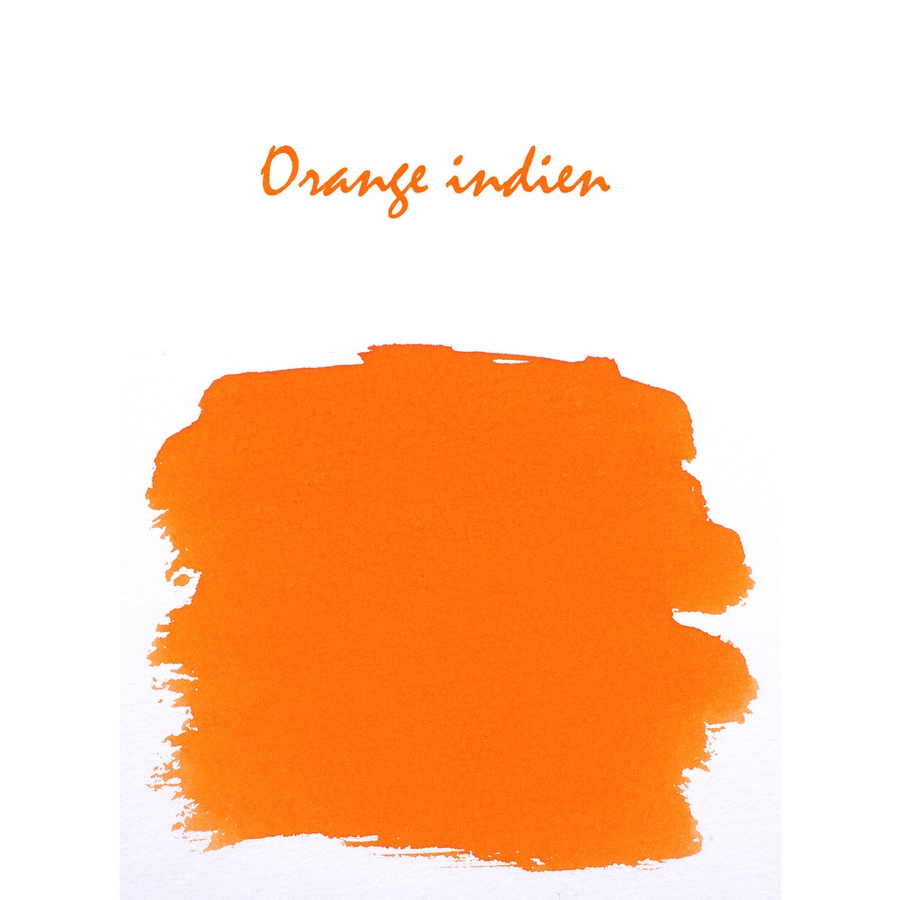 картинка Чернила в банке herbin,  10 мл, orange indien оранжевый