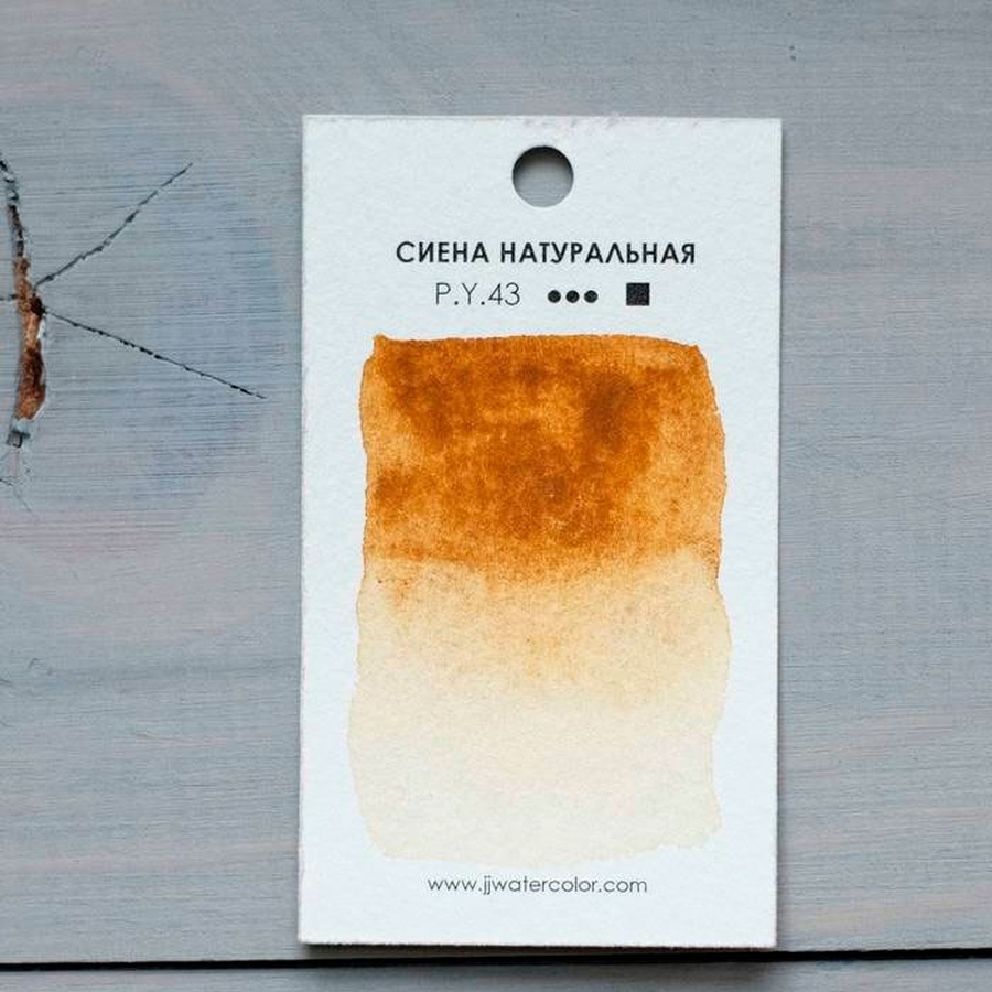 изображение Акварель "jj watercolor" в кювете сиена натуральная