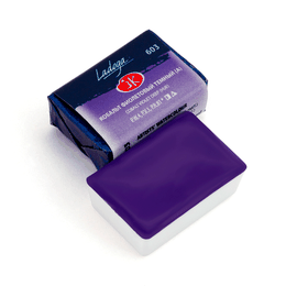 изображение Краска акварельная ладога, кобальт фиолетовый темный, кювета
