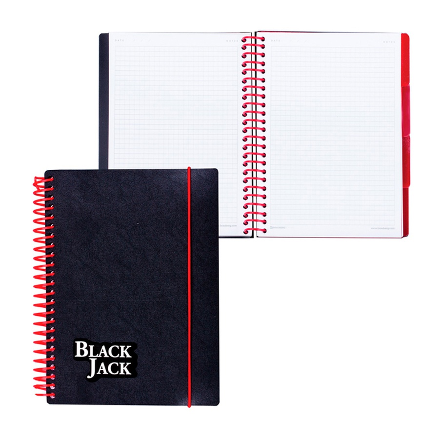 фото Тетрадь-блокнот 150 л, a5 black jack
