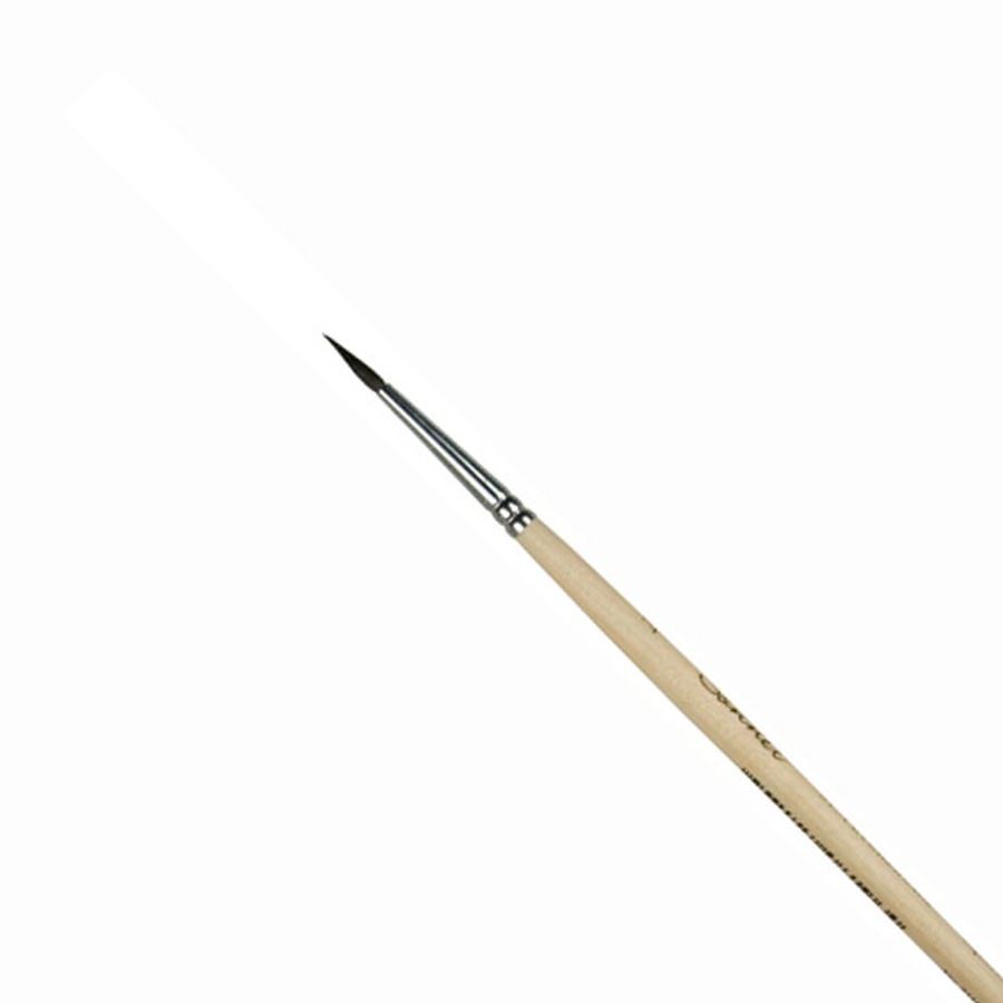 изображение Кисть сонет № 2, белка круглая, короткая ручка