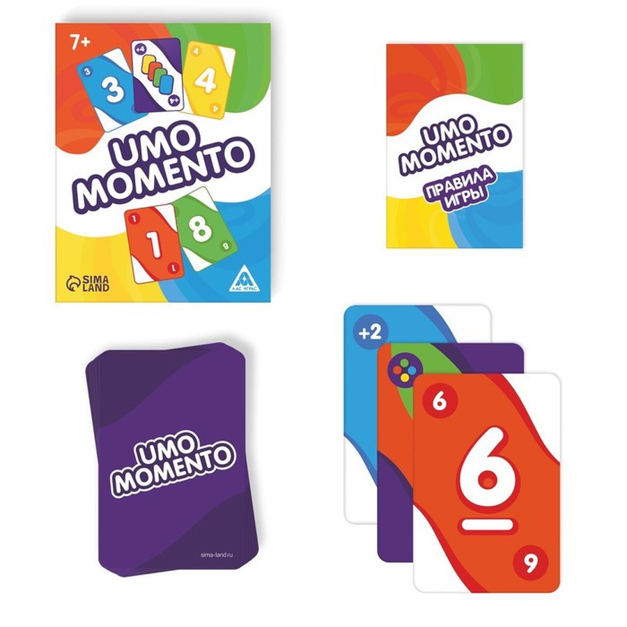 фото Игра «umo momento», 108 карт, 7+