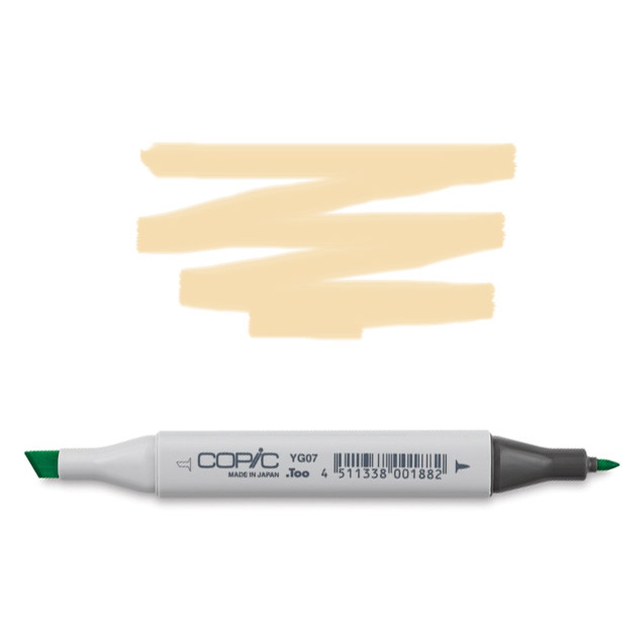 изображение Маркер спиртовой copic, два пера, цвет yr21