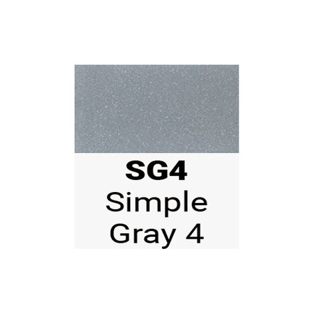 картинка Маркер sketchmarker brush двухсторонний на спиртовой основе sg4 простой серый 4