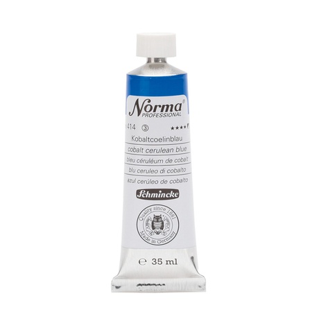 изображение Краска масляная schmincke norma professional № 414 кобальт лазурный, туба 35 мл