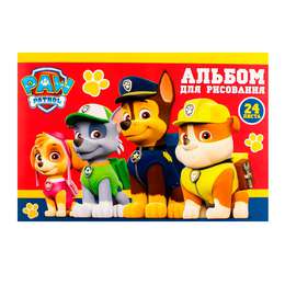 изображение Альбом для рисования а4, 24 листа, paw patrol