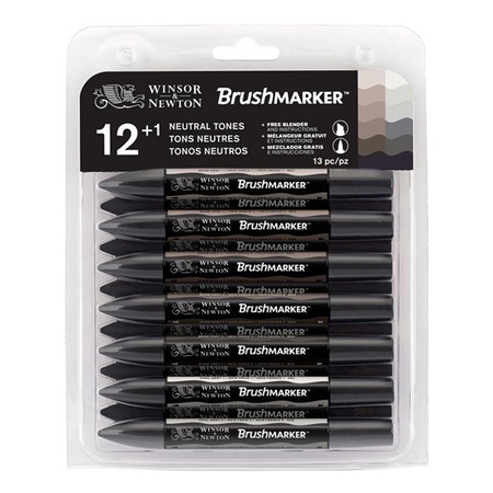 Профессиональные художественные маркеры BrushMarker от компании Winsor&Newton - это инновационные спиртовые маркеры последнего поколения. Они имеют д…