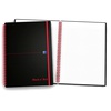 картинка Блокнот oxford black ’n’ red a4 70л, клетка