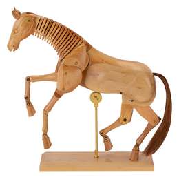 изображение Модель деревянная сонет в форме лошади, цвет натуральное дерево
