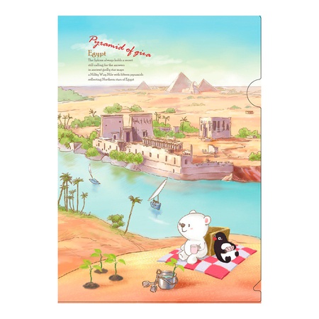 картинка Папка-уголок comix travelling а4 египет
