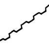 фотография Ножницы фигурные для творчества уровни, длина лезвия 16,5 см, 1 шт