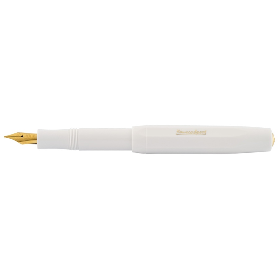 фото Ручка перьевая kaweco classic sport b 1.1мм, белый корпус