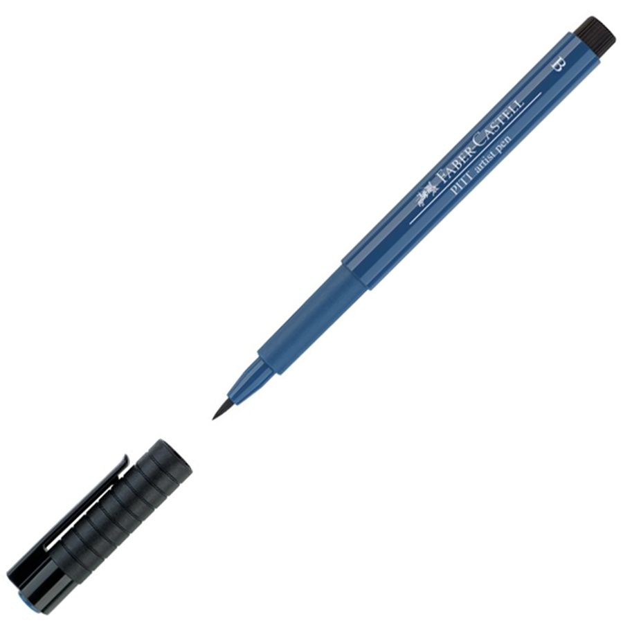 изображение Ручка-кисть капиллярная faber-castell pitt artist pen brush 247 индиго