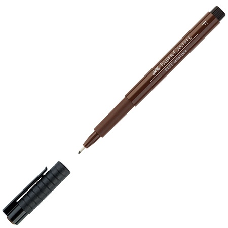 изображение Капиллярная ручка faber-castell pitt pen цвет сепия, размер f