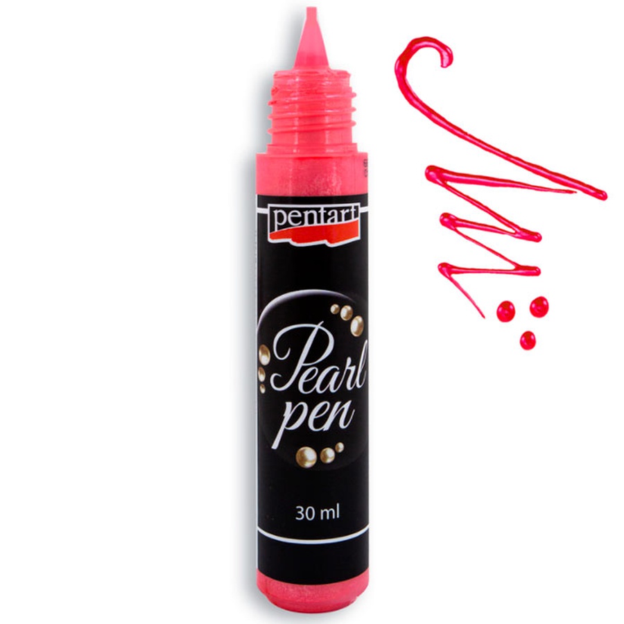 картинка Краска для создания жемчужин "pearl pen", огненный лиловый, 30 мл