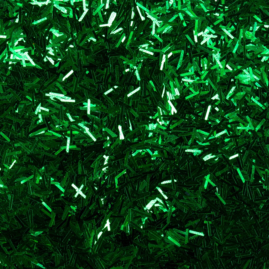картинка Блёстки декоративные decola 0,3 мм, изумрудный радужный