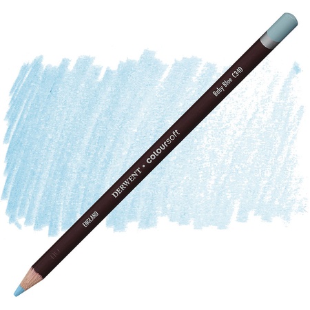 фото Карандаш цветной derwent coloursoft c340 голубой светлый