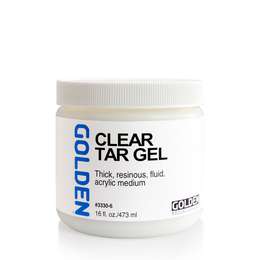 картинка Гель с эффектом дёгтя прозрачный golden clear tar gel 473 мл