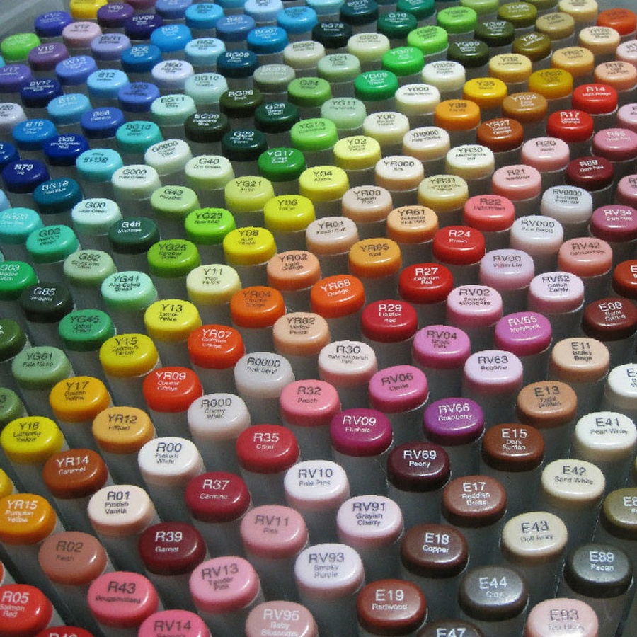 фотография Маркер спиртовой copic sketch, два пера, цвет r14