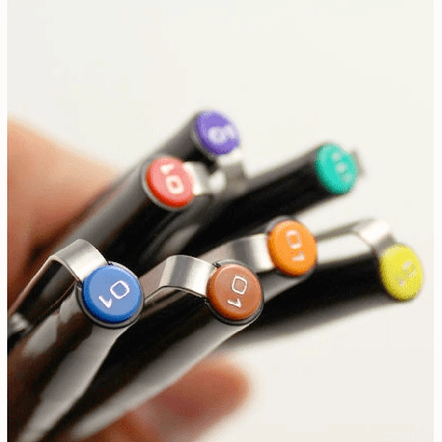 фото Набор линеров touch liner shinhanart 12 цветов 0,1 мм