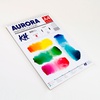 картинка Альбом для акварели на спирали aurora hot 300гр/м, целлюлоза 100%, а4, 12л