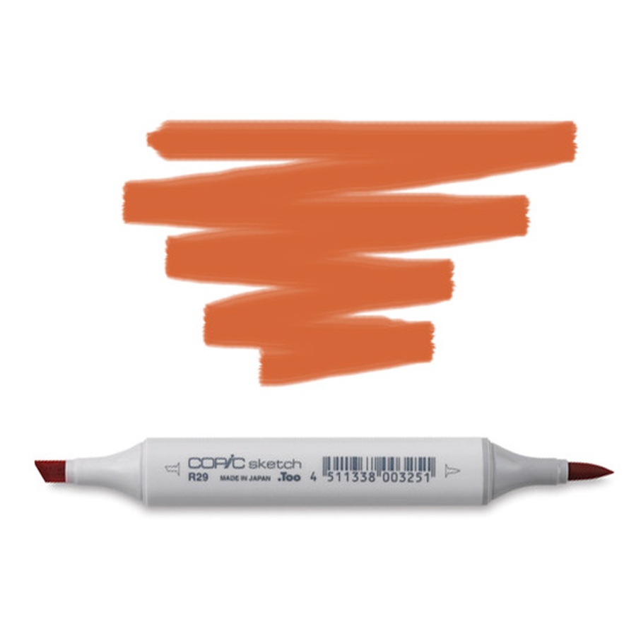 фото Маркер спиртовой copic sketch, два пера, цвет yr27