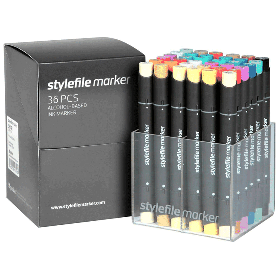 фото Набор маркеров stylefile 36 цветов_подарок
