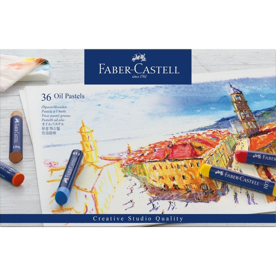 изображение Набор масляной пастели faber-castell creative studio 36 цветов, в картоне