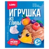 картинка Игрушка из глины lori ёжик