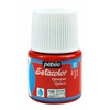 фотография Краска для ткани pebeo setacolor opaque 45 мл, красный 80