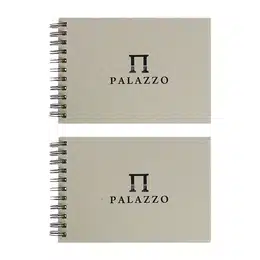 фотография Блокнот для эскизов palazzo, с тиснением соты, а5, 60 листов, слоновая кость