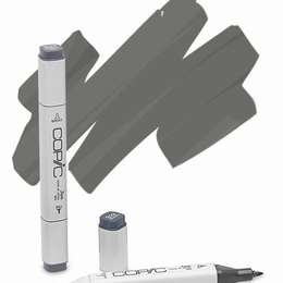 фото Маркер спиртовой copic, два пера, цвет w8