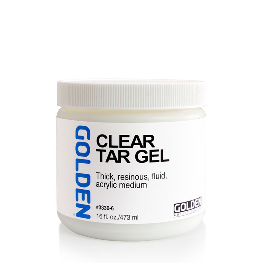 картинка Гель с эффектом дёгтя прозрачный golden clear tar gel 473 мл