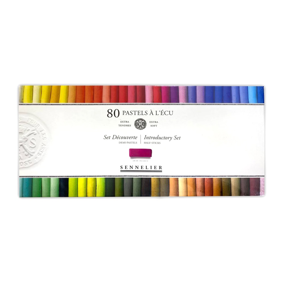 фотография Sennelier набор художественной пастели a' l'ecu, 80 цветов 1/2, картон